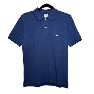 Brooks Brothers Slim Fit Performance Polo Shirt Blue – Small